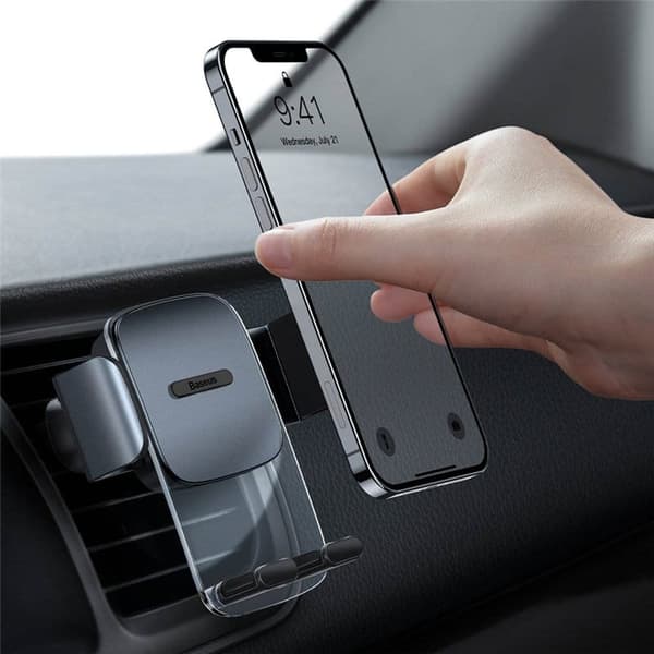 BASEUS 2in1 autoteline - Musta