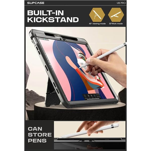 SUPCASE UB Pro tabletcover til Apple iPad Air 11 (2025) - Sort