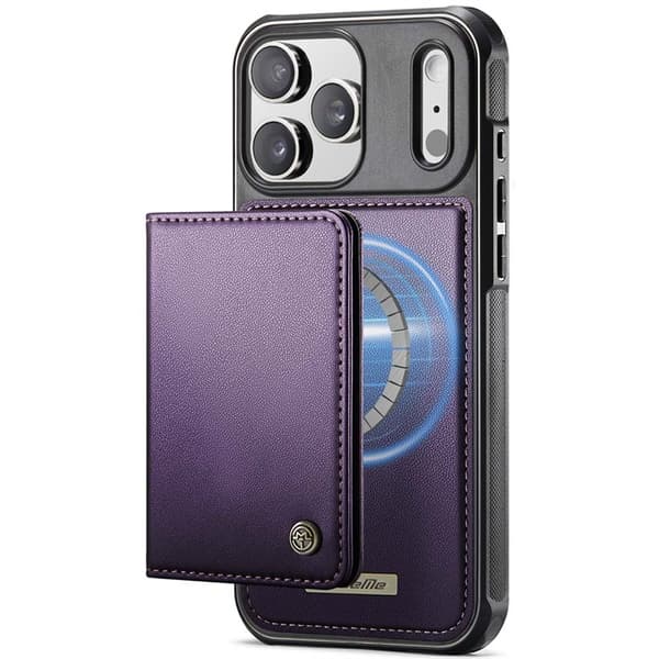 CaseMe C69 2i1 deksel til Apple iPhone 18 Pro - Purple pulse