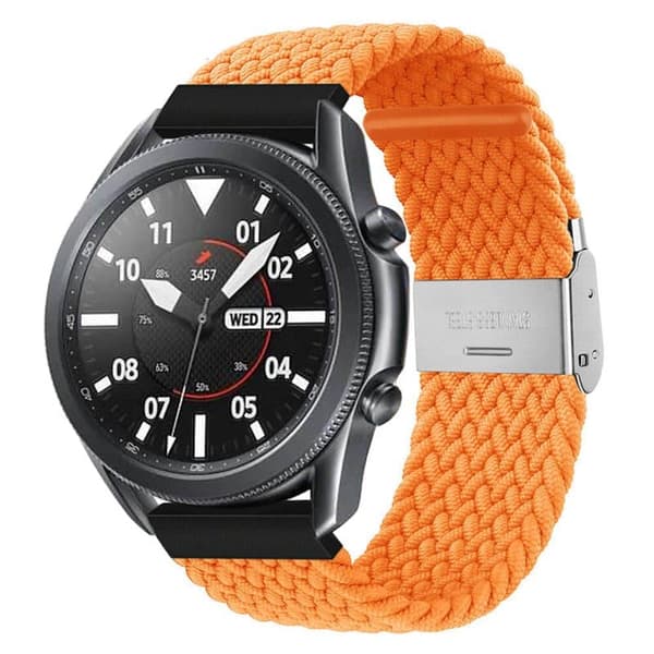 Flettet Elastisk urrem til Samsung Galaxy Watch 3 (41mm) - Orang