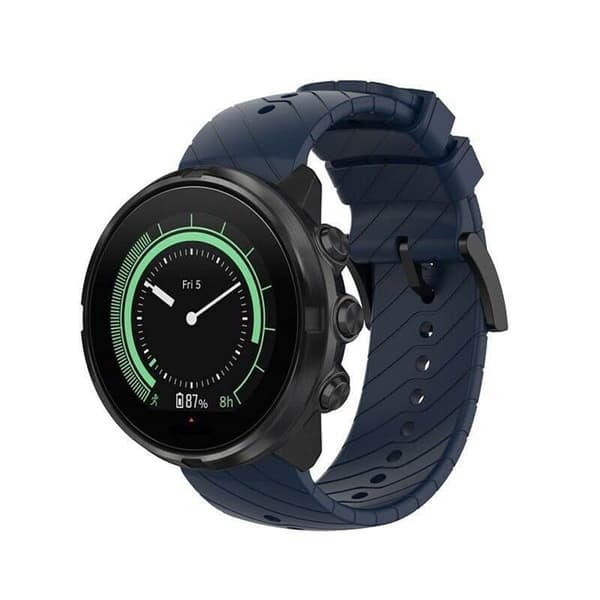 Sport silikone urrem til Suunto 7 - BlÃ¥