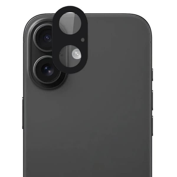 Kamera lins glas till Apple iPhone 17 - Svart