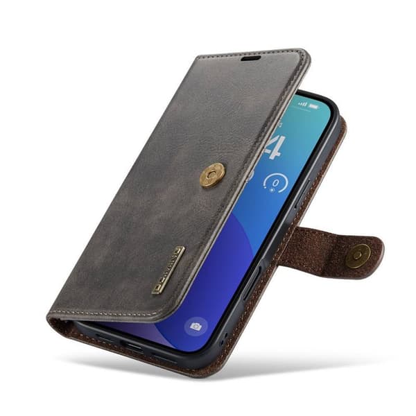 Wallet DG-Ming 2i1 til Apple iPhone 16 Pro - GrÃ¥