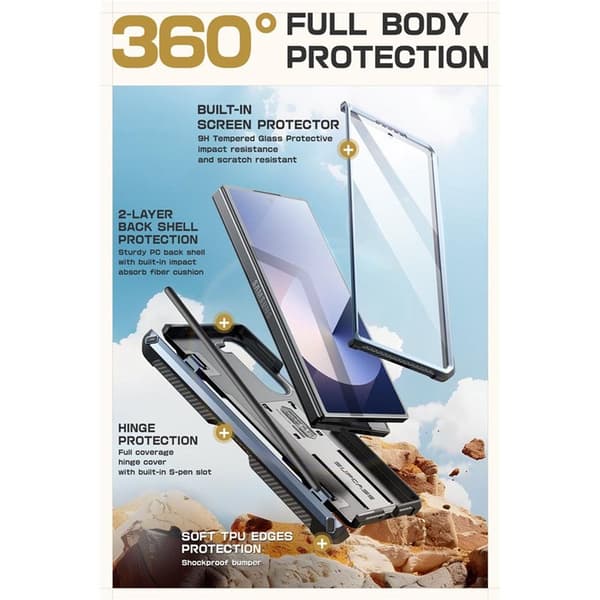 SUPCASE UB Pro til Samsung Galaxy Z Fold 6 - Tilt