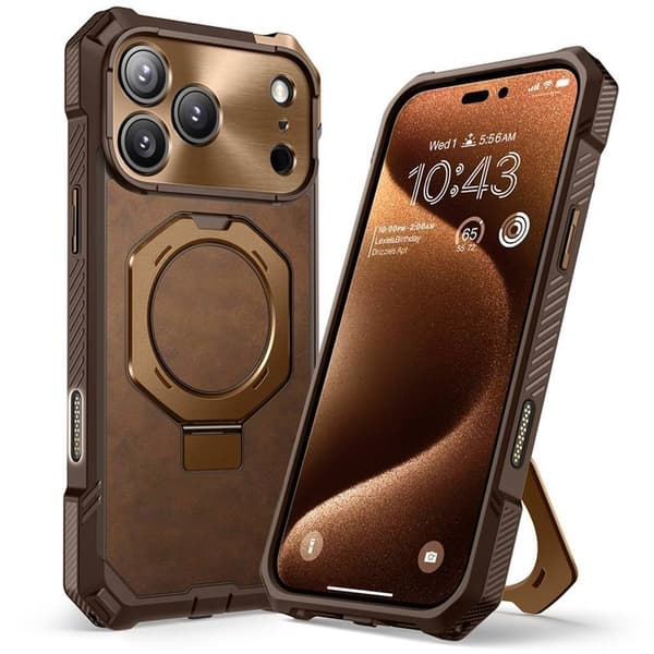 SUPCASE UB Grip deksel til Apple iPhone 17 Pro Max - Brown