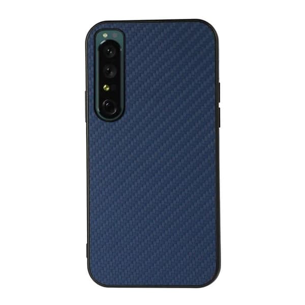 Karbonfiber deksel til Sony Xperia 1 IV - Blå