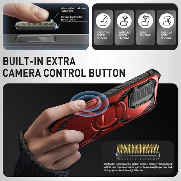 i-Blason Armorbox deksel til Apple iPhone 16 Plus - Ruddy