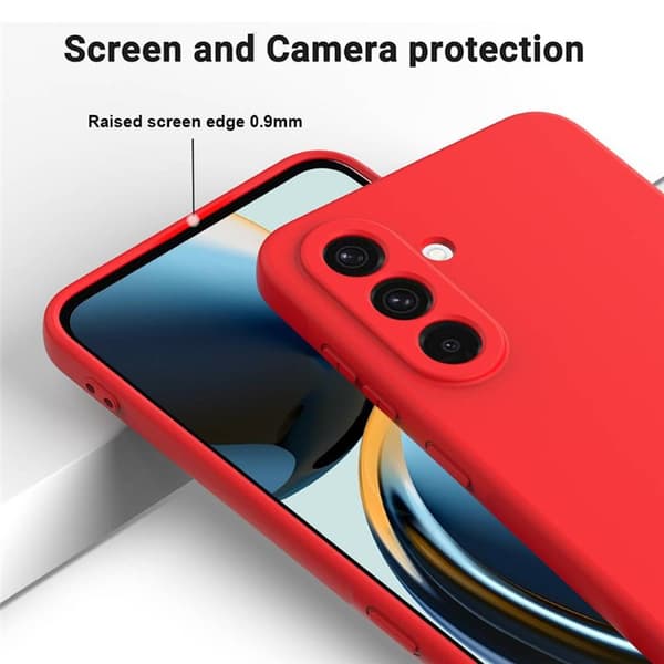 Liquid silikondeksel til Samsung Galaxy S26 - China Red