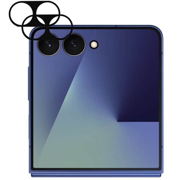 2-pak Kamera linse glas Sony Xperia 10 V - Sort
