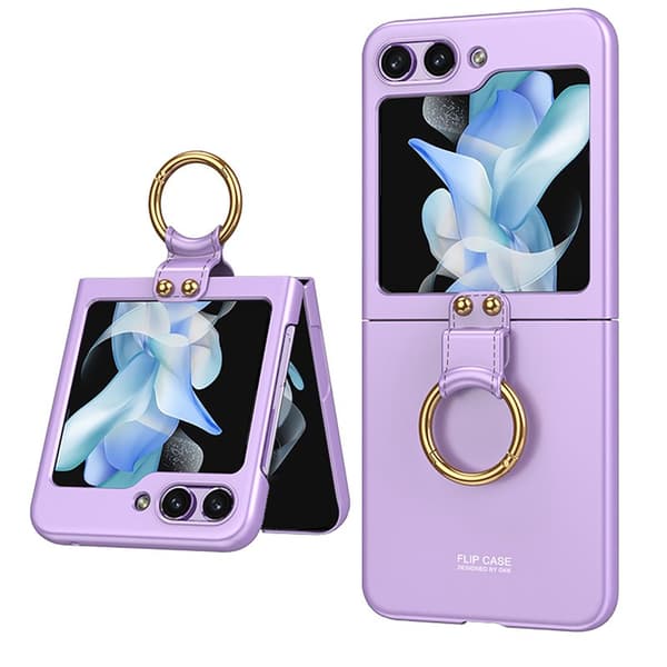 Web Mobiltaske 2i1 til Samsung Galaxy Z Flip 5 - Lilla