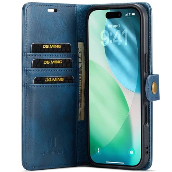 Wallet DG-Ming 2i1 til Apple iPhone Air - BlÃ¥