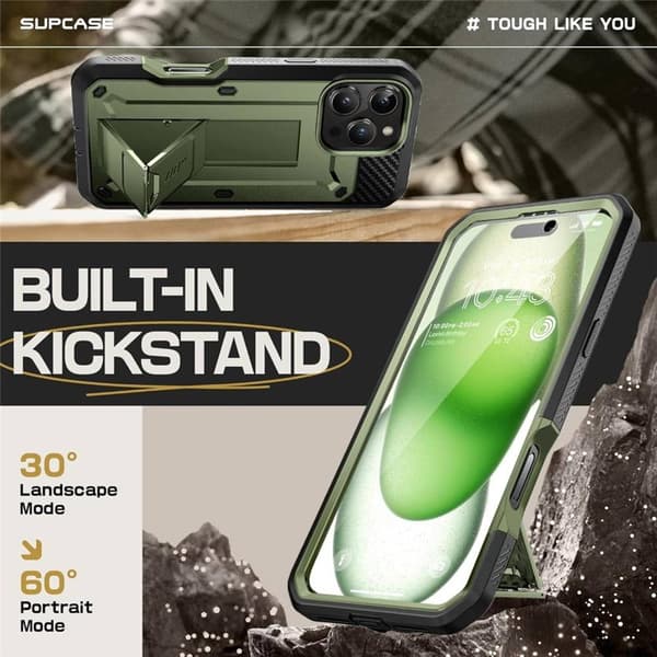 SUPCASE UB Pro cover til Apple iPhone 16 Pro - Guldan