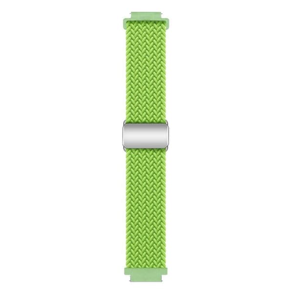 Flettet magnetisk urrem til Garmin Venu 2s - Lime