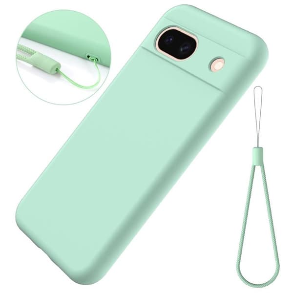 Liquid silikon skal till Google Pixel 8a - Mint