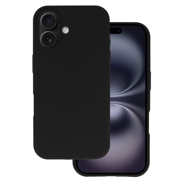 Silicone Lite Case Apple iPhone 16 - Onyx black