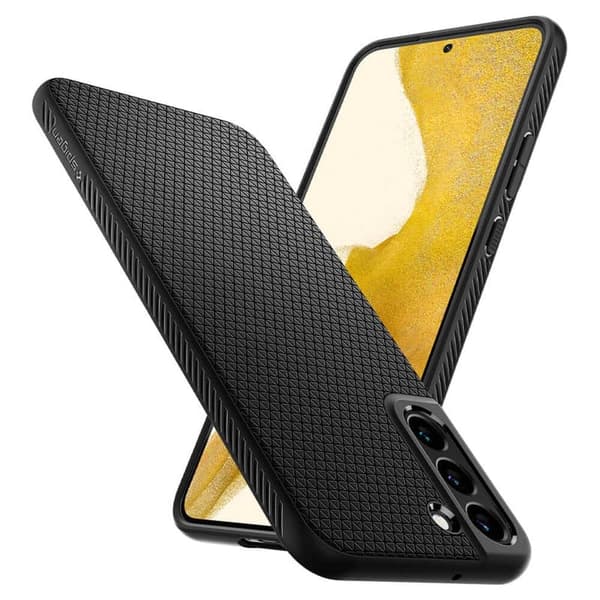 Spigen Liquid Air cover til Samsung Galaxy S22 - Sort