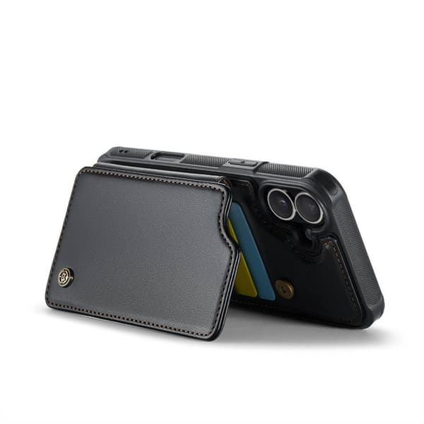 CaseMe mobilcover C22 til Apple iPhone 16 Plus - Sort