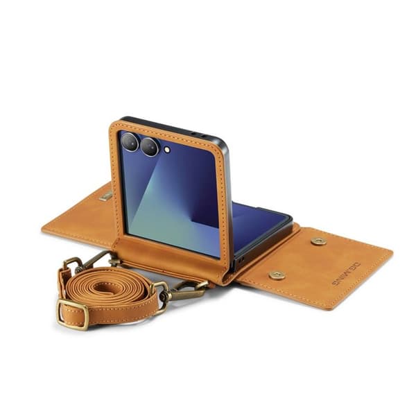 DG-Ming M2 deksel til Samsung Galaxy Z Flip 7 - Brun
