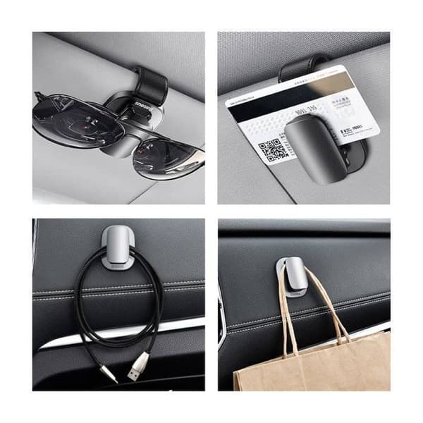 BASEUS Vihicle Eyewear Clip Bilholder - Sort