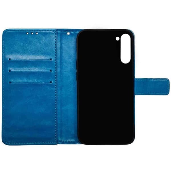 Wallet cover 3-kort til Samsung Galaxy A15 - Lyseblå