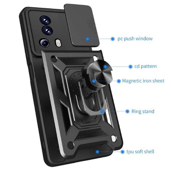 Jazz 3i1 cover til Xiaomi 13 Lite - Sort