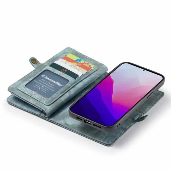 CaseMe mobildeksel 008 8-kort til Apple iPhone 15 Pro Max - Blå