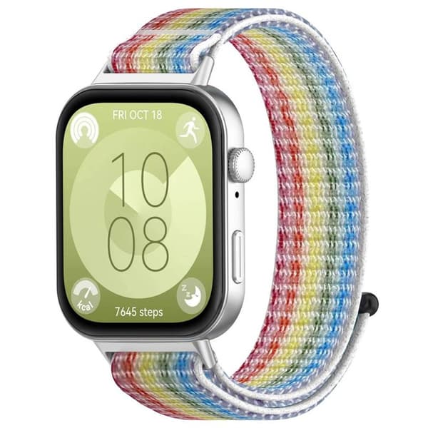 Nylon Urrem til Huawei Watch Fit 4 - Pride Edition