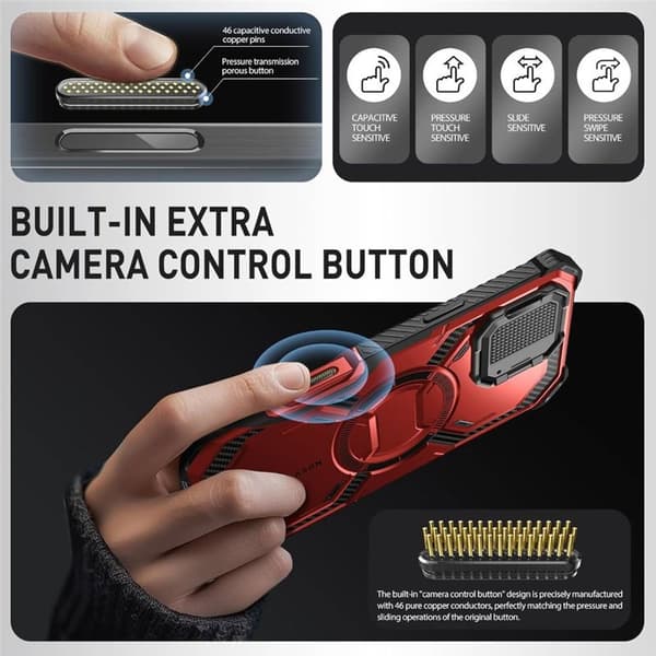 i-Blason Armorbox cover til Apple iPhone 16 Pro - Ruddy