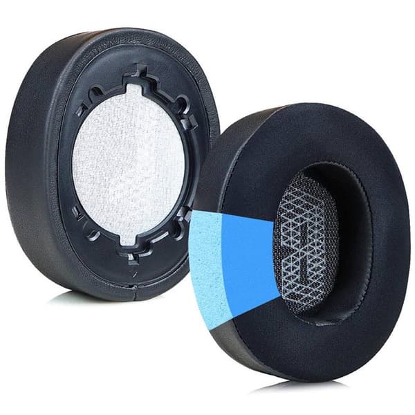 Ørepuder Gel til JBL Live 500BT - Sort