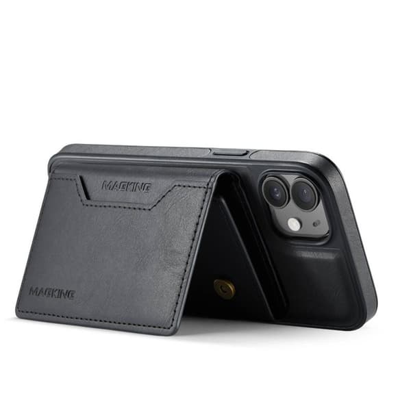 DG-Ming Magking K2 2i1 cover til Apple iPhone 12 - Sort