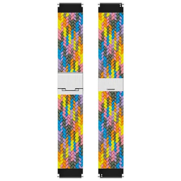 Flettet urrem til Garmin Forerunner 170 - Light rainbow