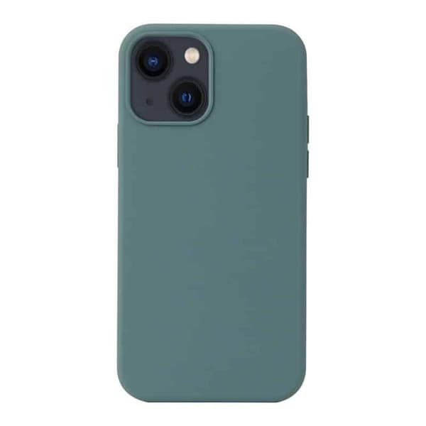 Liquid silikon skal till Apple iPhone 14 Plus - Pine Green