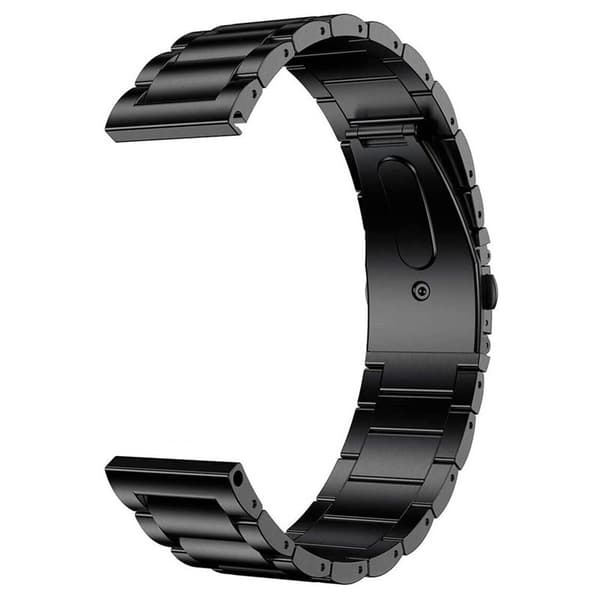 H-Link Titanium Urrem til OnePlus Watch Lite - Sort