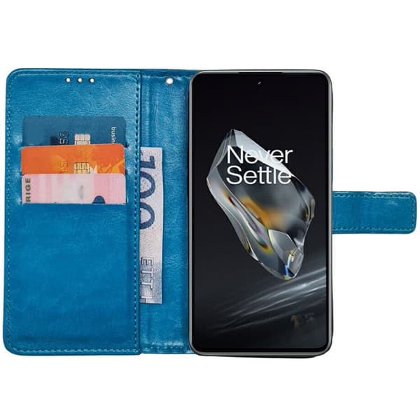 Wallet cover 3-kort til OnePlus 12 - LyseblÃ¥
