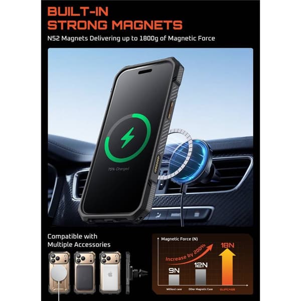 SUPCASE UB Grip deksel til Apple iPhone 17 Pro Max - Desert