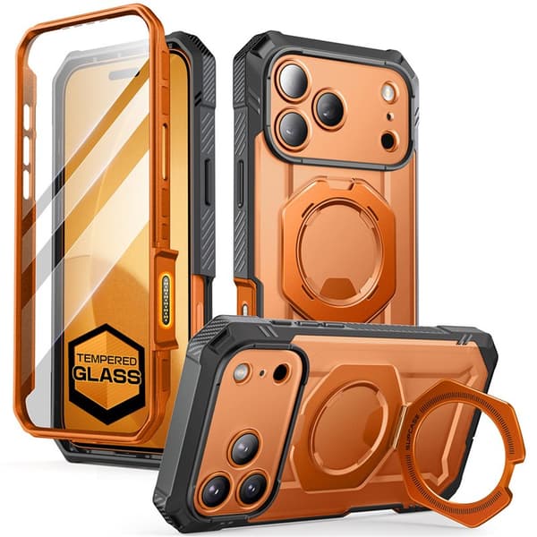 SUPCASE UB Grip Pro deksel til Apple iPhone 18 Pro Max - Coral