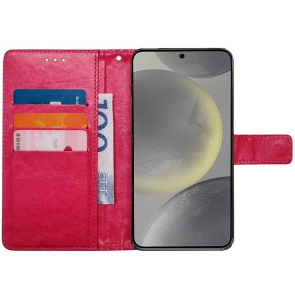 Wallet cover 3-kort til Samsung Galaxy S24 Plus - LyserÃ¸d