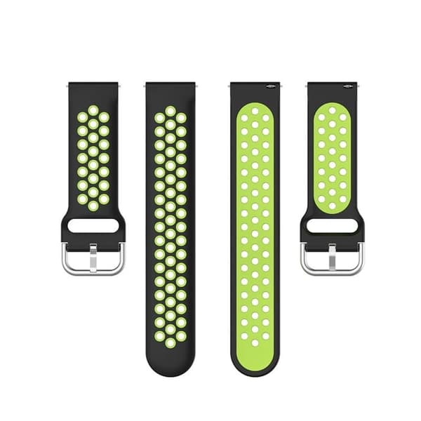 EBN Clasp urrem til Samsung Galaxy Watch 4 40mm - Sort/GrÃ¸n