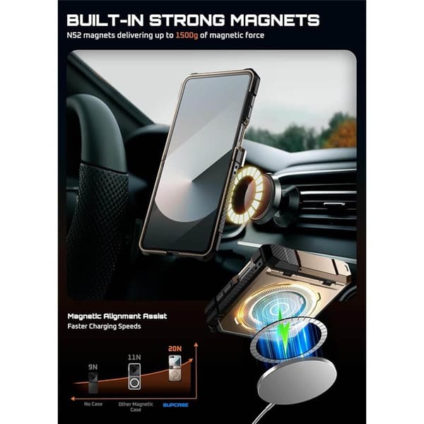 SUPCASE UB Grip cover til Samsung Galaxy Z Flip 7 - Desert