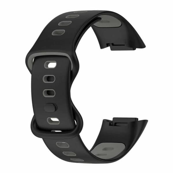 Twin Sport Kellon ranneke Fitbit Charge 5 - Musta/harmaa