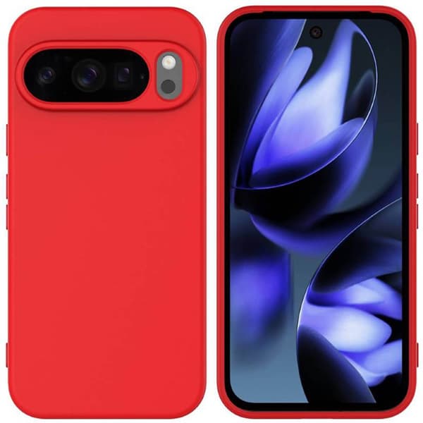 Liquid silikondeksel til Google Pixel 10 Pro XL - Rød