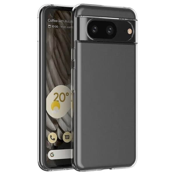 Silikone cover gennemsigtig til Google Pixel 8a