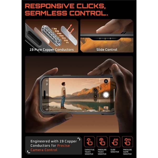 SUPCASE UB Grip deksel til Apple iPhone 17 Pro Max - Desert