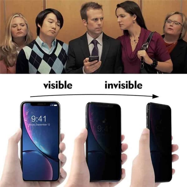 Privacy Skjermbeskytter 3D Soft HydroGel til Apple iPhone 16e