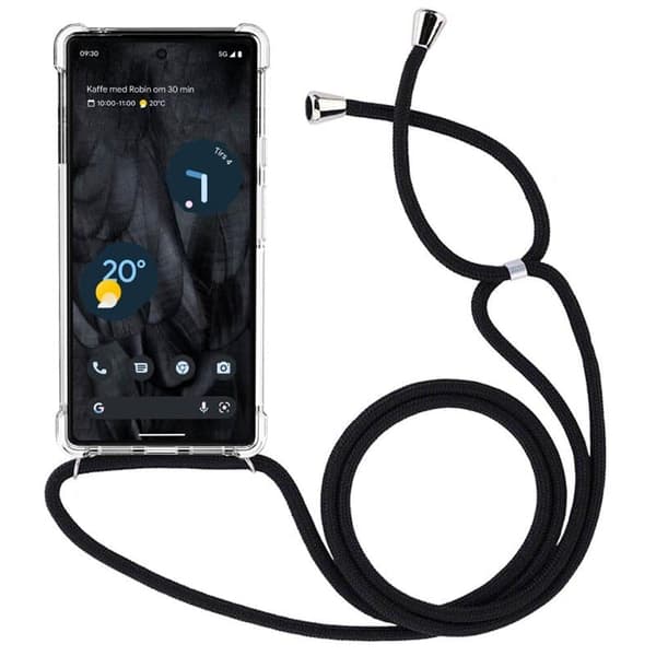 Necklace Case till Google Pixel 7a - Transparent