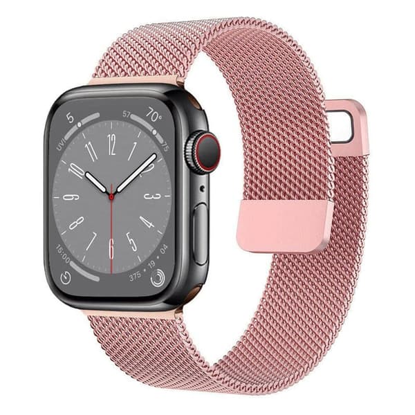 Split milanese urrem til Apple Watch 9 (41mm) - LyserÃ¸d