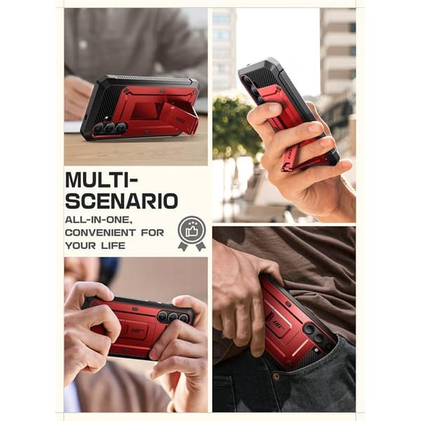 SUPCASE UB Pro 2-set til Samsung Galaxy S25 Plus - Ruddy