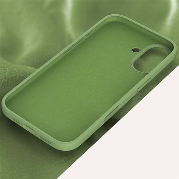 Liquid silikonisuoja Apple iPhone 16 Plus - Matcha Green