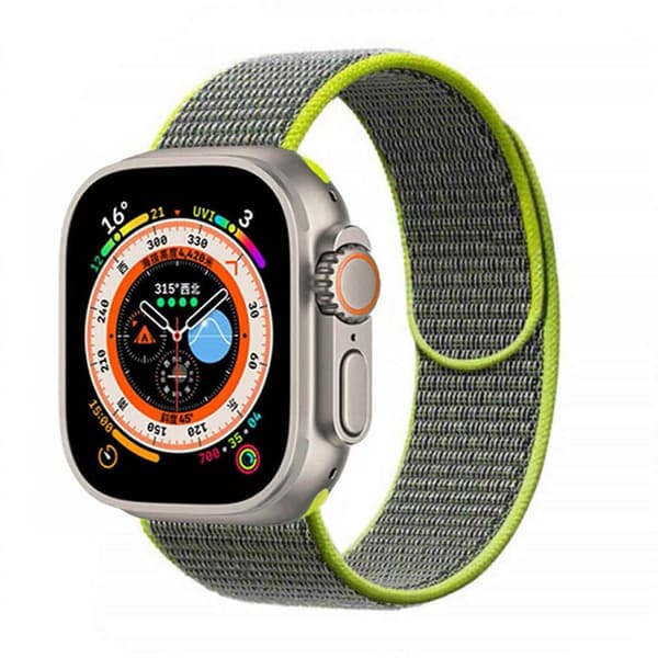 Nylon Urrem til Apple Watch Ultra (49mm) - Flash