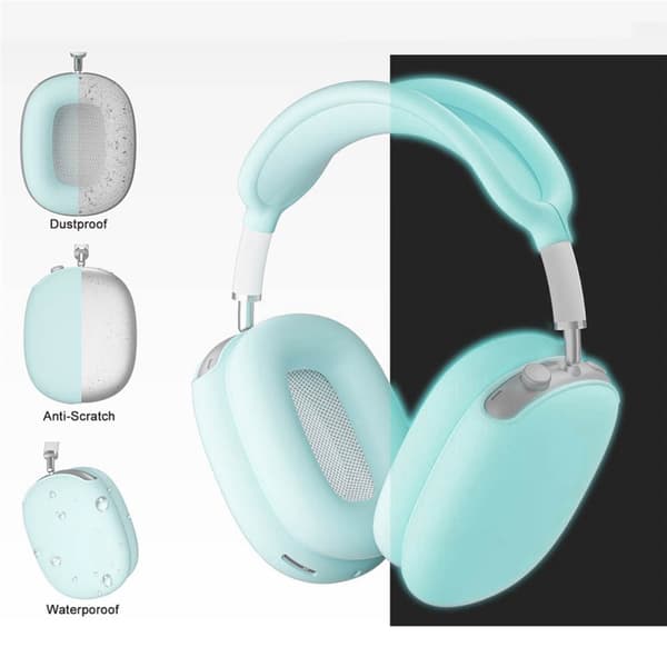 Silikondeksel til Apple AirPods Max hodetelefoner - Flurescent